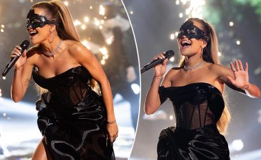 Rita Ora me performancë spektakolare në hapjen e “The Masked Singer”, në Amerikë