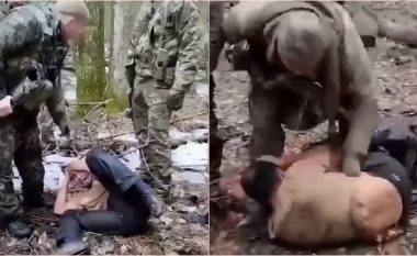 Pamje që tregojnë torturimin që iu bë të dyshuarit për sulmin në Moskë – para se t’i pritet veshi dhe t’i futet në gojë