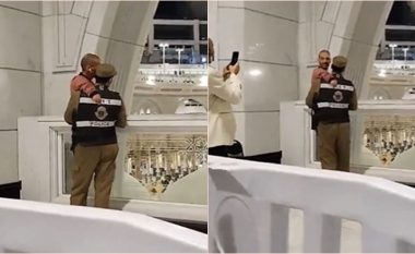 Një veprim që ka “fituar zemrat në mbarë botën” – oficeri i sigurisë në Mekë ndihmon pelegrinin me aftësi të kufizuara për të parë Qaben