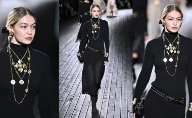 Gigi Hadid bën një paraqitje të rrallë në pistën e “Chanel” në shfaqjen e Javës së Modës në Paris