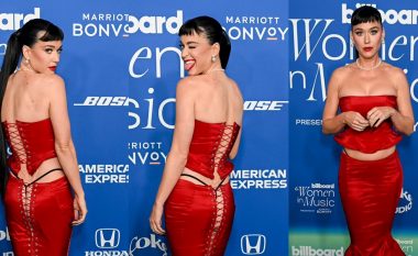 Katy Perry tregon të brendshmet në tapetin e kuq të “Billboard Women In Music”