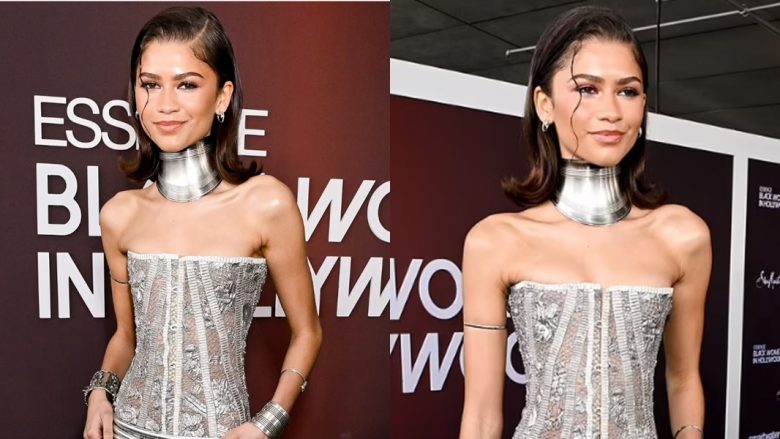 Zendaya shkëlqen me një korse argjendi, teksa kryeson yjet në “Essence Black Women”