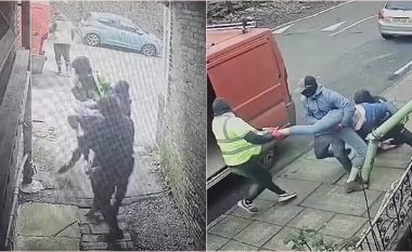 E frikshme: Momenti kur një burrë rrëmbehet nga një bandë në Angli, në mes të ditës
