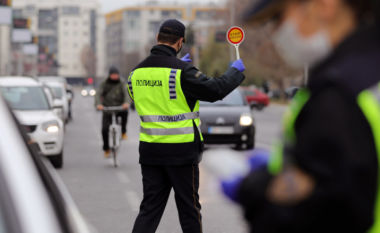 Policia me kontrolle në Shkup, shqipton 135 gjoba