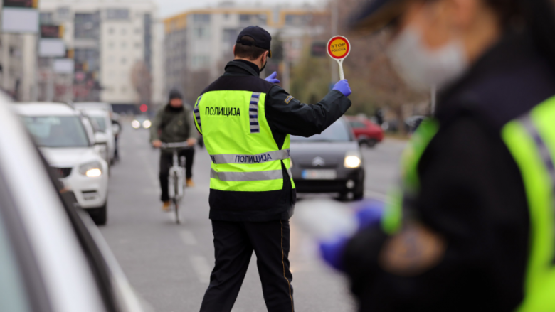 Policia e Maqedonisë me gjoba për 156 shoferë për tejkalim të shpejtësisë