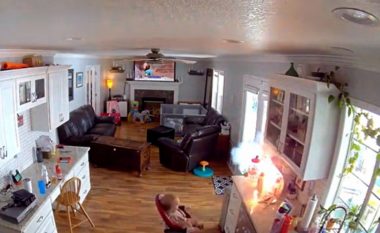 Pati një zhurmë dhe më pas klithma të foshnjës: Nëna publikoi një video dramatike nga Oregoni, ky ishte një paralajmërim për të gjithë