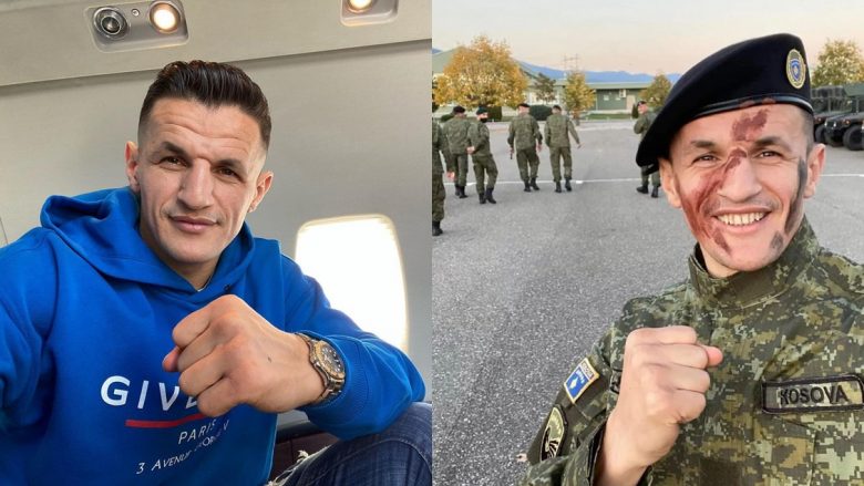 “Unë, biri yt Kosovë” – Robin Krasniqi e “kallë” rrjetin me uniformën ushtarake të FSK-së