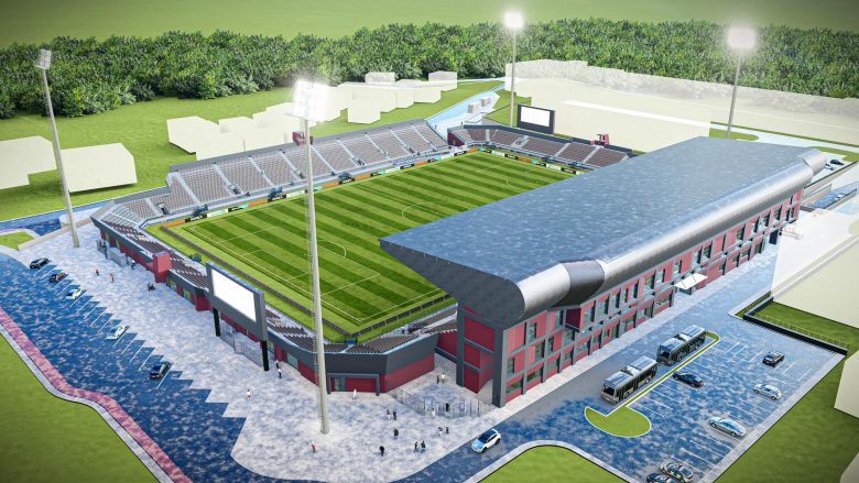 Pezullohet tenderi për renovimin e stadiumit të Gjilanit