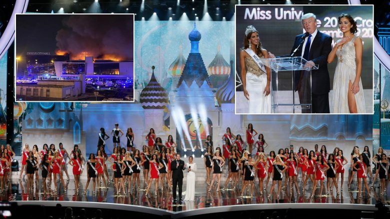 Trump dikur kishte organizuar Miss Universe në sallën e koncerteve në Rusi ku u vranë mbi 60 persona nga sulmi masiv