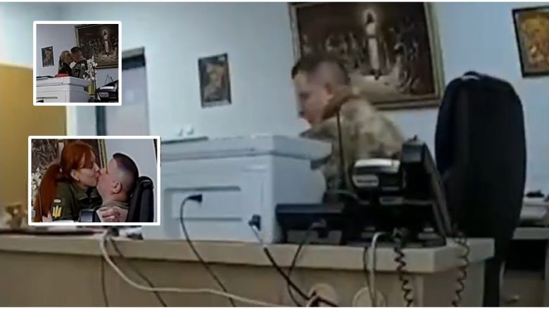 Publikohen videot intime në zyre të ushtarakut ukrainas - ai po kërkohet për tradhti kombëtare në Kiev