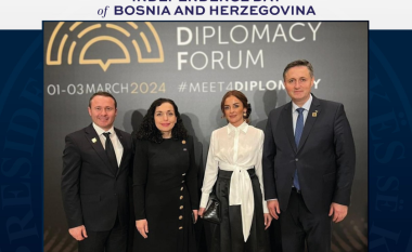 Osmani uron anëtarin e Presidencës së Bosnjës për Ditën e Pavarësisë