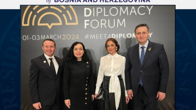 Osmani uron anëtarin e Presidencës së Bosnjës për Ditën e Pavarësisë