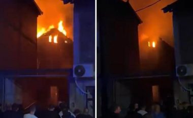 Incidenti me zjarr, policia thotë se shtëpia në Vushtrri u djeg si pasojë e një problemi me nxehëse të një veture