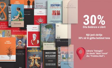30 vjet në shërbim të edukimit dhe të kulturës: Shtëpia botuese “Dukagjini” ju uron Ditën Botërore të Librit