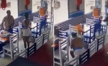 E tmerrshme, vrasësi futet në lokal dhe vret ish-miss Ekuadorin brenda një restoranti – kamerat e sigurisë filmojnë gjithçka