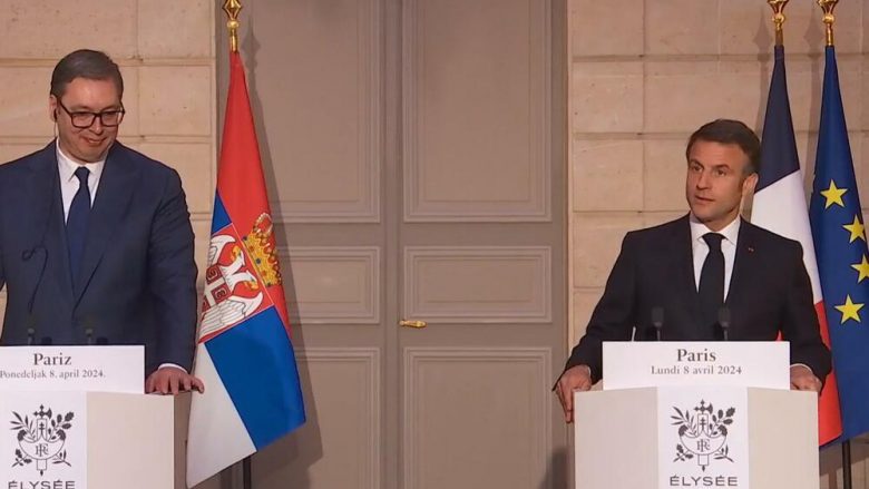 Macroni – Vuçiqit: Përgjegjësit për sulmin në Banjskë të dalin para drejtësisë