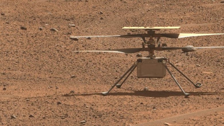 Një helikopter i vogël robotik dërgoi mesazhin e fundit nga Marsi