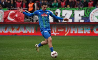 Altin Zeqiri vazhdon me formë të mirë, realizon dy gola në Superligën e Turqisë