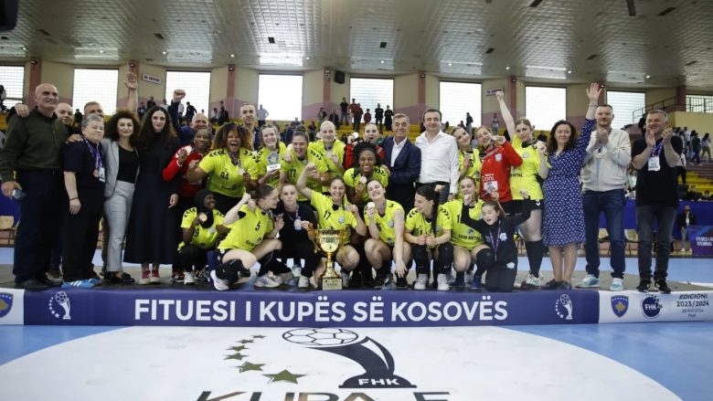 Ferizaj fiton Kupën e Kosovës në hendboll në konkurrencën e femrave