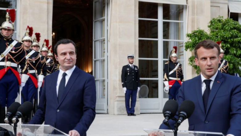 Macron ia konfirmon Kurtit mbështetjen për Kosovën në KiE – kërkon formimin e Asociacionit