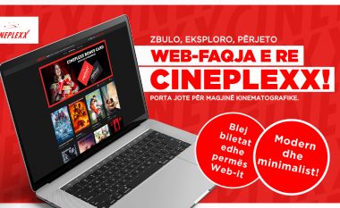 Cineplexx lanson web faqen e re, Zbulo, Eksploro, Përjeto!