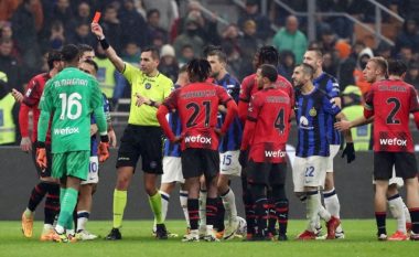 Calabria merr dënim më të gjatë se Theo Hernandez dhe Dumfries pas kartonëve të kuq në derbi