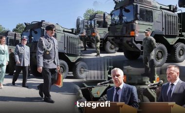 Mbështetje ushtarake nga Gjermania, FSK pranon kamionët ushtarakë