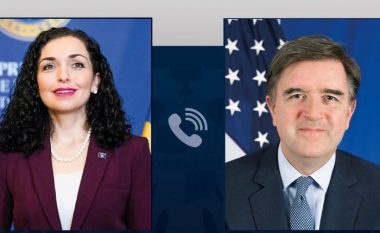 Bisedë telefonike me O’Brien, Osmani: Diskutuam për anëtarësimin e Kosovës në KiE dhe zbatimin marrëveshjes së Brukselit