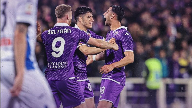 Fiorentina fiton takimin e parë ndaj Atalantas në gjysmëfinale të Kupës së Italisë