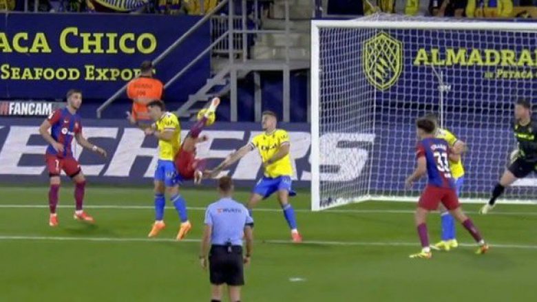 Joao Felix ka shënuar një gol shumë të bukur më gërshërë ndaj Cadiz
