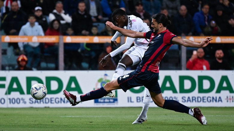 Juventusi i falët një autogoli për të shpëtuar nga humbja ndaj Cagliarit