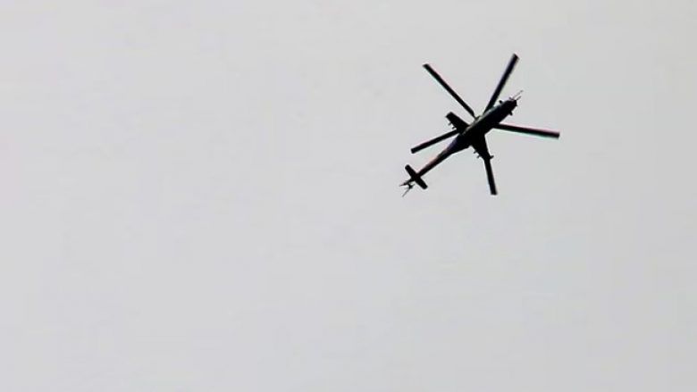 Rrëzohet një helikopter i ushtrisë ruse në Krime