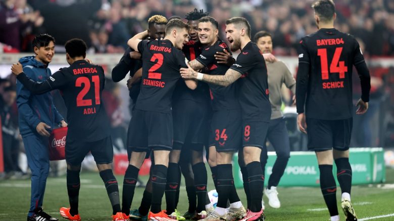 “Ky ekip di të luajë vetëm me 100 për qind”, Granit Xhaka lavdëron Leverkusenin pas kalimit në finale
