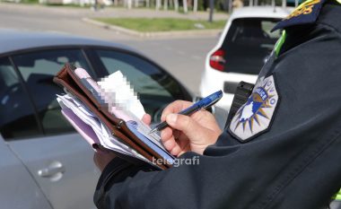 Tre shoferë gjobitën me nga 500 euro, iu konfiskohen veturat si dhe pesë pikë negative
