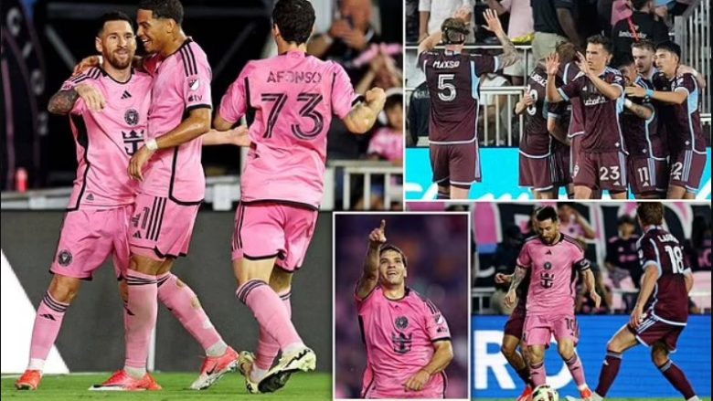 Messi rikthehet pas katër ndeshjeve, shënon gol të mrekullueshëm për Inter Miamin