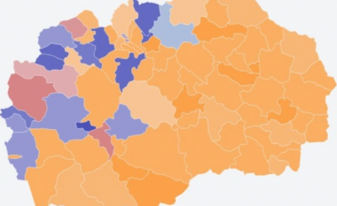 Siljanovska fitoi në 60 komuna, Pendarovski në tre, Osmani në 15, Taravari në dy