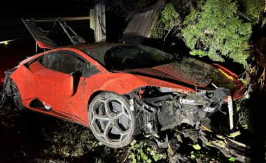 Aksidentohet shoferi 13 vjeçar i një Lamborghini Huracan