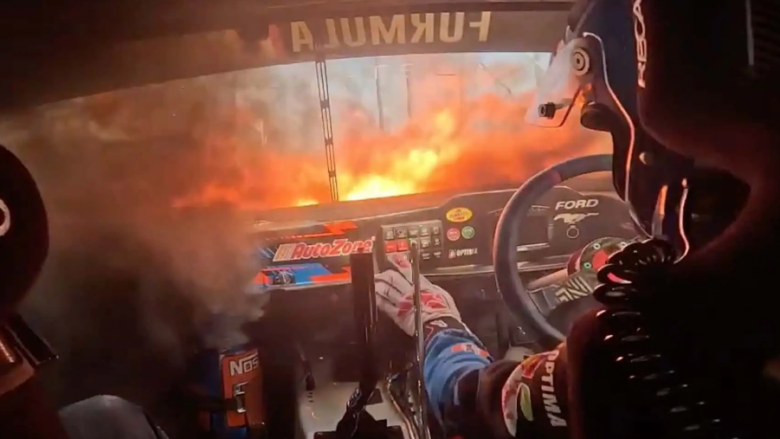 Videoja e publikuar së fundmi tregon se sa shpejt gjërat mund të shkojnë keq gjatë një gare me vetura