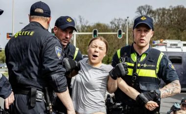 Aktivistja suedeze e klimës Greta Thunberg arrestohet nga policia holandeze