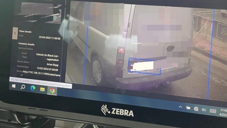 U kishte kaluar regjistrimi më shumë se 30 ditë, Policia gjobitë shoferët me nga 200 euro dhe ua konfiskon automjetet