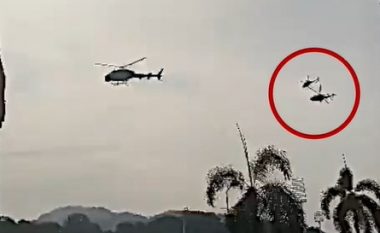 Dhjetë të vdekur – momenti i përplasjes së dy helikopterëve, gjatë provave ushtarake në Malajzi