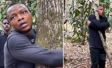 “Përqafoi” mbi një mijë pemë për një orë, burri nga Gana shënon rekord të ri botëror