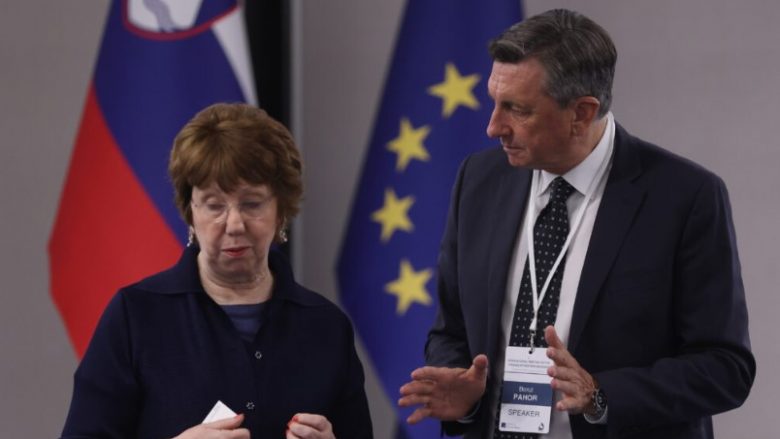 Lajçak dhe Ashton flasin për kandidaturën e Pahorit si lehtësues i dialogut Kosovë-Serbi