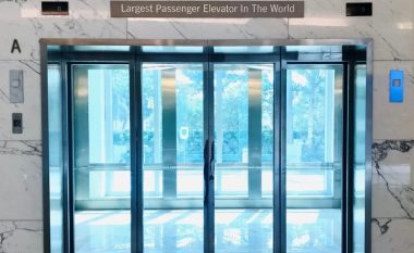 Ashensori më i madh i pasagjerëve në botë – sa persona mund t’i transportojë në të njëjtën kohë