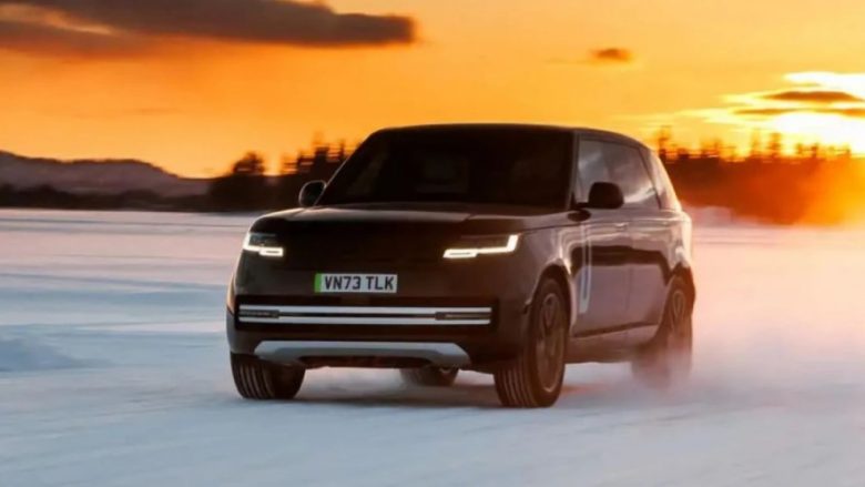 Zbulohen imazhet e Range Rover Electric teksa makina fillon testimin në “terrenet e ngrira” të Suedisë
