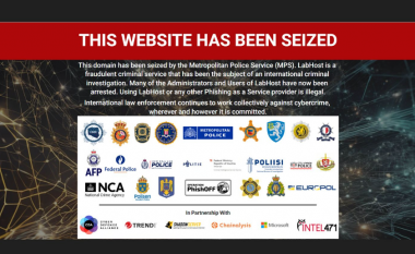 Dhjetëra të arrestuar në gjithë botën nën akuzat për mashtrim dhe vjedhje të informatave personale me anë të një faqeje interneti