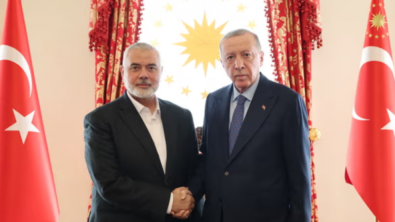Ministri i Jashtëm izraelit kritikon ashpër Erdoganin pas takimit të tij me shefin e Hamasit