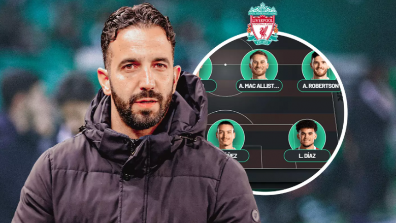 Mënyra se si Liverpool mund të luante nën urdhrat e Ruben Amorim – ndryshime të dukshme nga Klopp