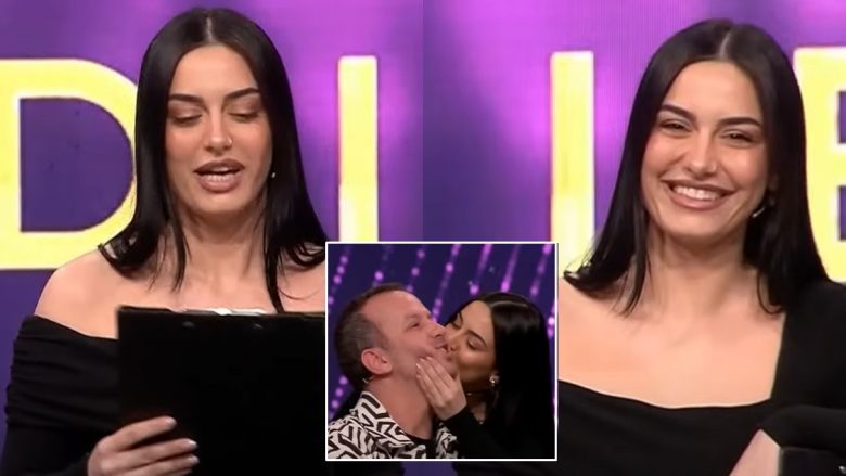 Spekulimet për krisje në lidhjen e saj me Gracianon – Argjira Spanca puth një djalë tjetër në një studio televizive