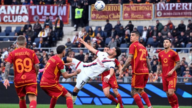 Ndërpritet ecuria pozitive e Romës në kampionat, ‘Giallorossët’ pësojnë nga Bologna